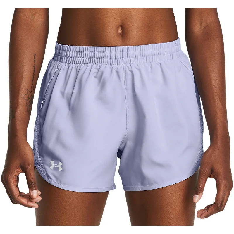 Premium Yoga Shorts for Fitness -Under Armour Fly By 3 Inch Womens Running Shorts - Purple Premium Yoga Shorts for Fitness -Under Armour Fly By 3 Inch Womens Running Shorts - Purple