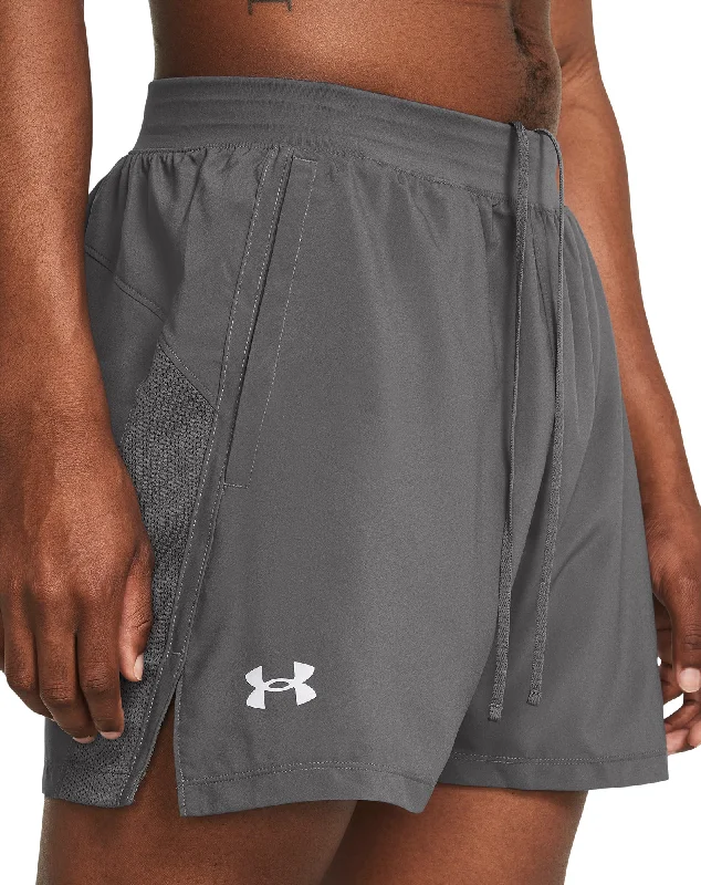 Yoga Shorts for Full Flexibility Training -Under Armour Launch 5 Inch Mens Running Shorts - Grey Yoga Shorts for Full Flexibility Training -Under Armour Launch 5 Inch Mens Running Shorts - Grey