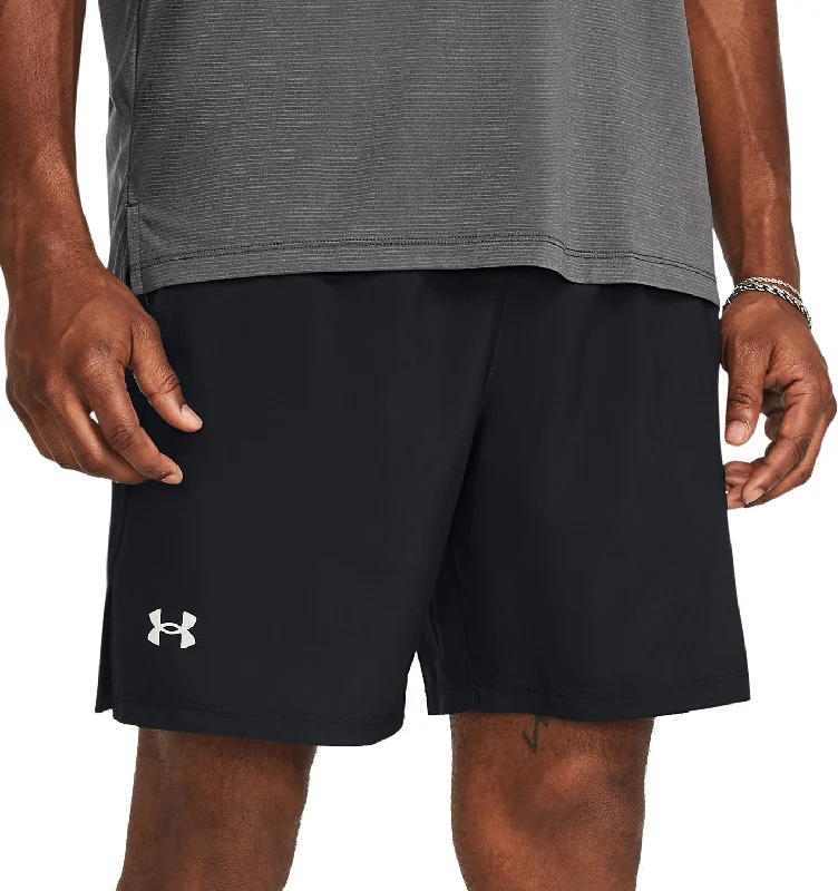 Yoga Shorts for Regular Exercise -Under Armour Launch 7 Inch Mens Running Shorts - Black