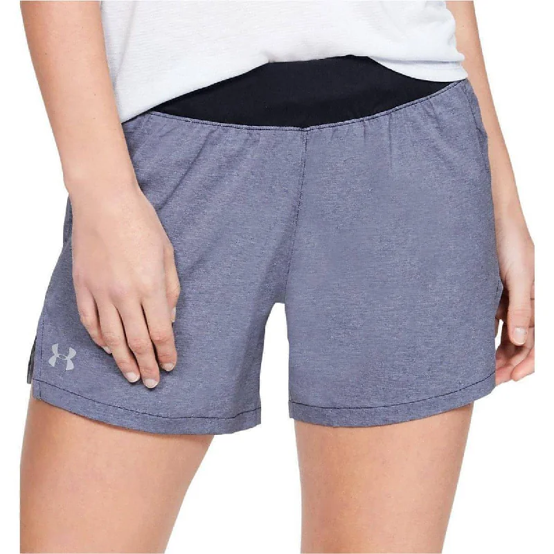 Yoga Shorts for Mobility and Ease -Under Armour Launch SW Go Long Womens Running Shorts - Black Yoga Shorts for Mobility and Ease -Under Armour Launch SW Go Long Womens Running Shorts - Black