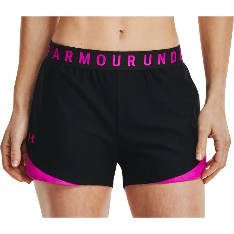Yoga Shorts for Stretch and Flexibility -Under Armour Play Up 3.0 Womens Running Shorts - Black Yoga Shorts for Stretch and Flexibility -Under Armour Play Up 3.0 Womens Running Shorts - Black