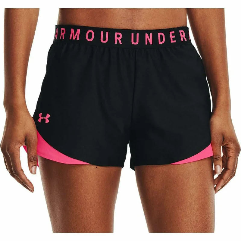 Yoga Shorts for Better Stretch -Under Armour Play Up 3.0 Womens Running Shorts - Black Yoga Shorts for Better Stretch -Under Armour Play Up 3.0 Womens Running Shorts - Black