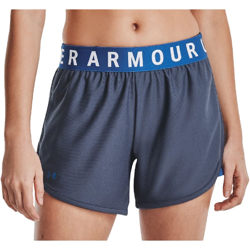 Comfortable Yoga Shorts for Long Sessions -Under Armour Play Up 5 Inch Womens Running Shorts - Blue Comfortable Yoga Shorts for Long Sessions -Under Armour Play Up 5 Inch Womens Running Shorts - Blue