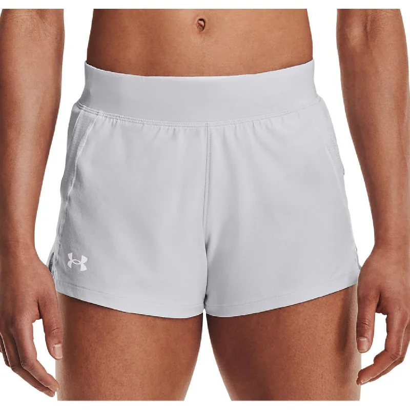 Yoga Shorts for Hot Weather -Under Armour Qualifier Speedpocket Womens Running Shorts - Grey Yoga Shorts for Hot Weather -Under Armour Qualifier Speedpocket Womens Running Shorts - Grey