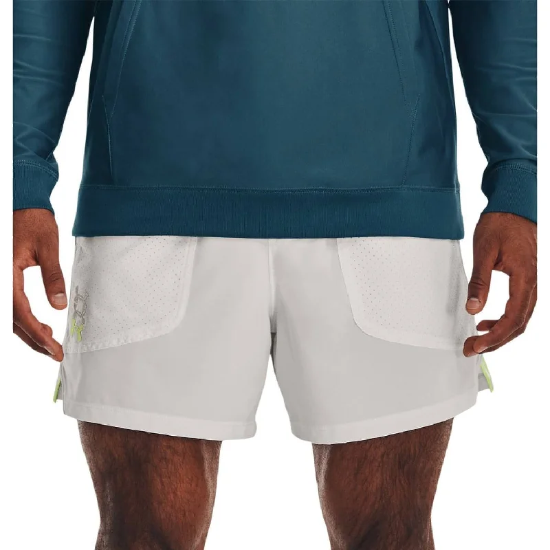 Yoga Shorts for Flexibility in All Poses -Under Armour Run Anywhere Mens Running Shorts - Grey Yoga Shorts for Flexibility in All Poses -Under Armour Run Anywhere Mens Running Shorts - Grey