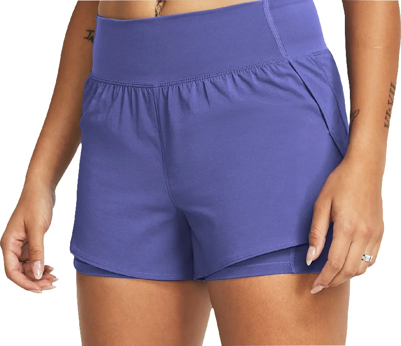 Yoga Shorts for Deep Flexibility -Under Armour Vanish 2 In 1 Womens Running Shorts - Purple Yoga Shorts for Deep Flexibility -Under Armour Vanish 2 In 1 Womens Running Shorts - Purple