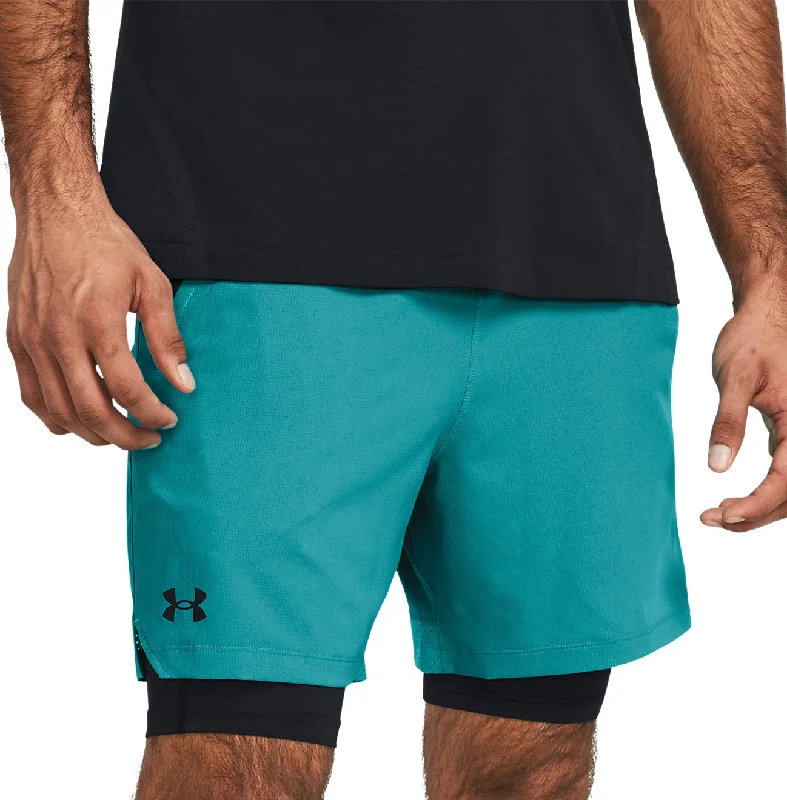 Yoga Shorts for Relaxing Yoga Practice -Under Armour Vanish Woven 2 In 1 Mens Training Shorts - Green Yoga Shorts for Relaxing Yoga Practice -Under Armour Vanish Woven 2 In 1 Mens Training Shorts - Green