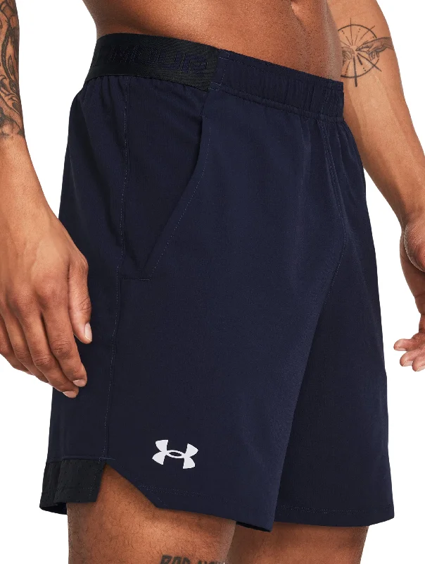 Yoga Shorts for Deep Stretch and Flexibility -Under Armour Vanish Woven 6 Inch Mens Running Shorts - Navy Yoga Shorts for Deep Stretch and Flexibility -Under Armour Vanish Woven 6 Inch Mens Running Shorts - Navy
