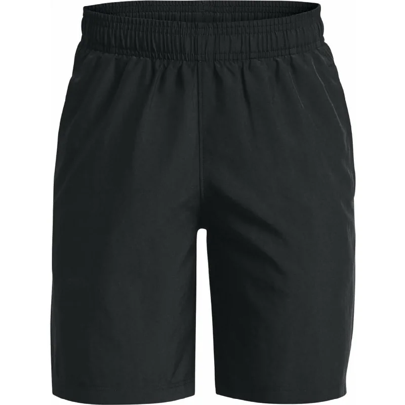 Women's Stylish Yoga Shorts -Under Armour Woven Graphic Junior Running Shorts - Black Women's Stylish Yoga Shorts -Under Armour Woven Graphic Junior Running Shorts - Black
