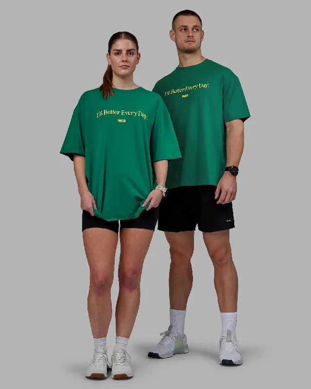 Yoga Tops for Stretching and Strengthening -The Tee To Support The Nation In That Very Important Event That Only Happens Once Every 4 Years - Green-Gold