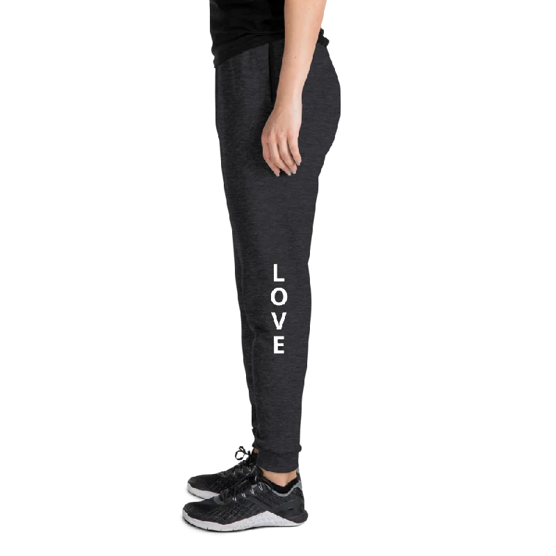 Yoga Pants for Flexibility and Strength -Womens "LOVE"  Joggers
