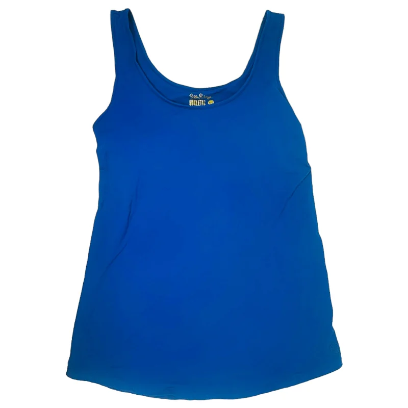 Yoga Tops for All-Day Wear -UPF 50+ Luxletic Sunray Bra Tank Top By Lilly Pulitzer In Corsica Blue, Size: Xs Yoga Tops for All-Day Wear -UPF 50+ Luxletic Sunray Bra Tank Top By Lilly Pulitzer In Corsica Blue, Size: Xs