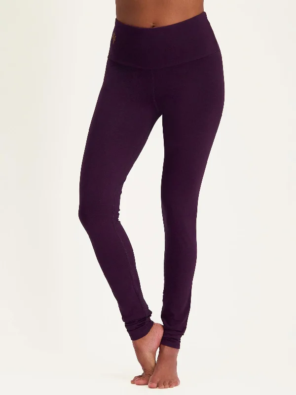 Yoga Pants for Flexibility and Balance -Urban Goddess Satya Yoga Leggings - Bloom