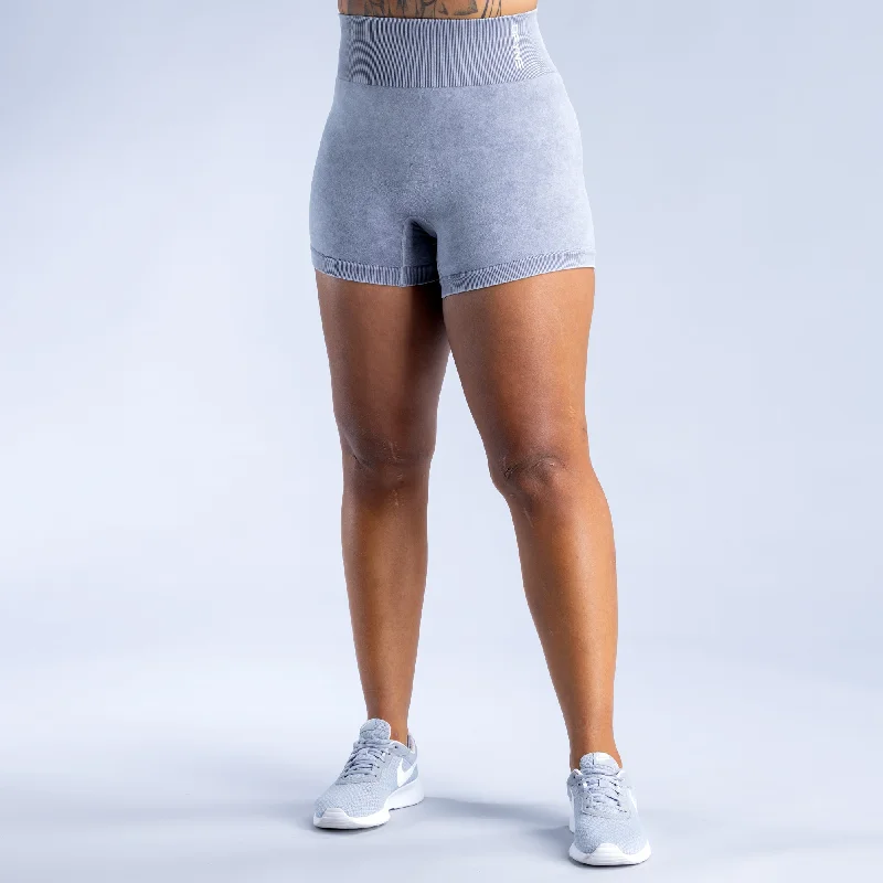 Yoga Shorts for Comfortable Stretching -Valkyrie Acid Wash Shorts