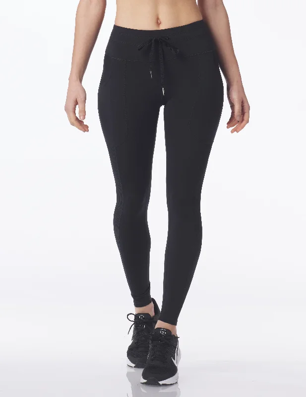Lightweight Compression Yoga Pants -Versatile Legging: Black