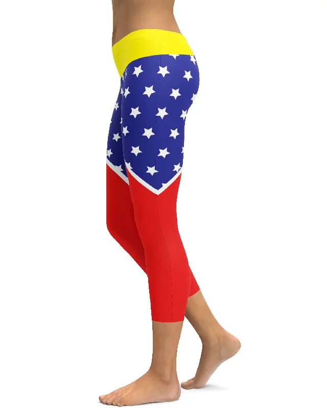 Supportive Compression Yoga Pants -Victorious Capris
