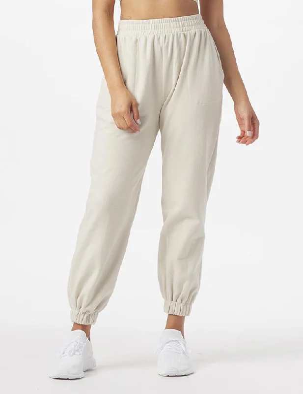 Versatile Yoga Pants for Every Practice -Vintage Oversized Jogger: Oatmilk