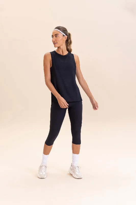 Versatile Yoga Tops for Gym and Studio Use -Visco Heart Long Tank Top