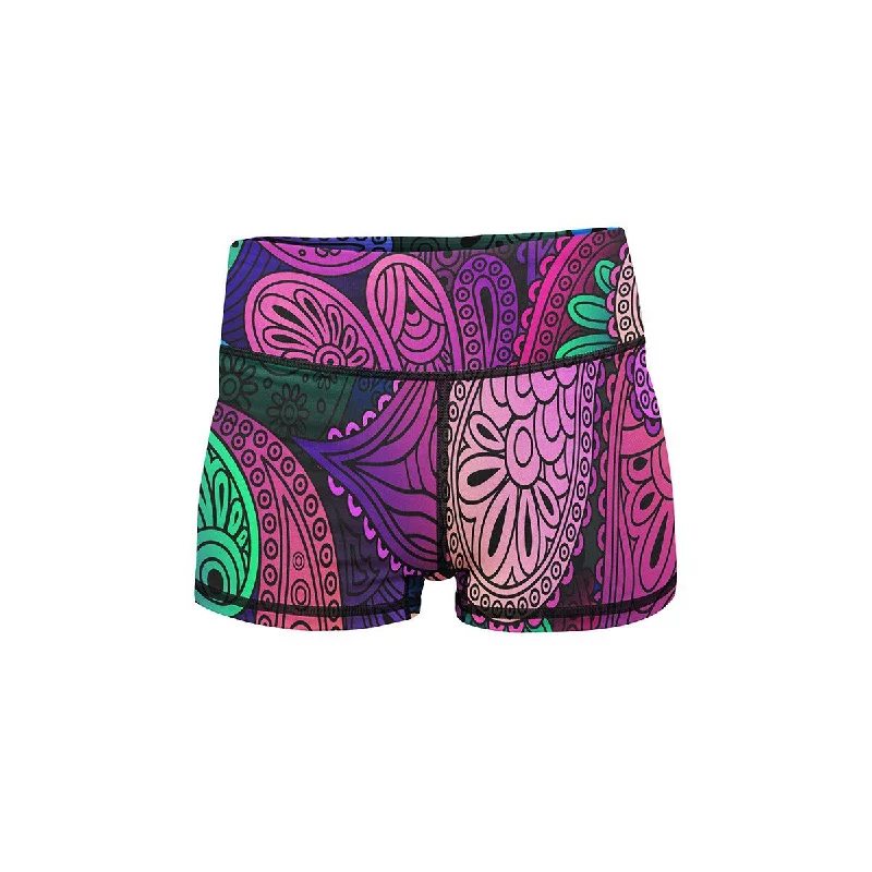 Women's Yoga Shorts for Flexibility -Vision Quest Yoga Shorts