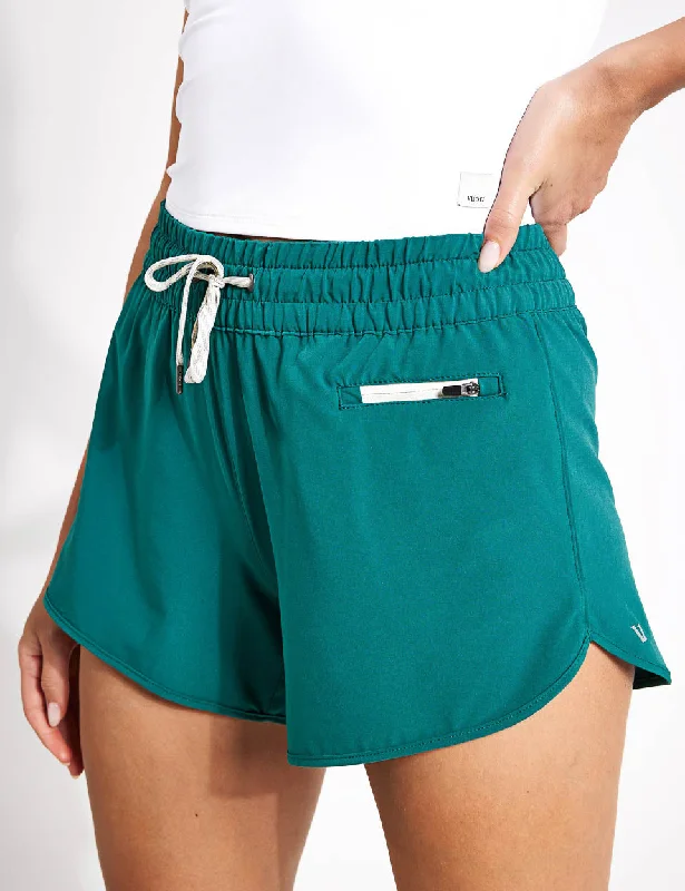 Yoga Shorts for Deep Flexibility Workouts -Clementine 4" Short 2.0 - Ivy