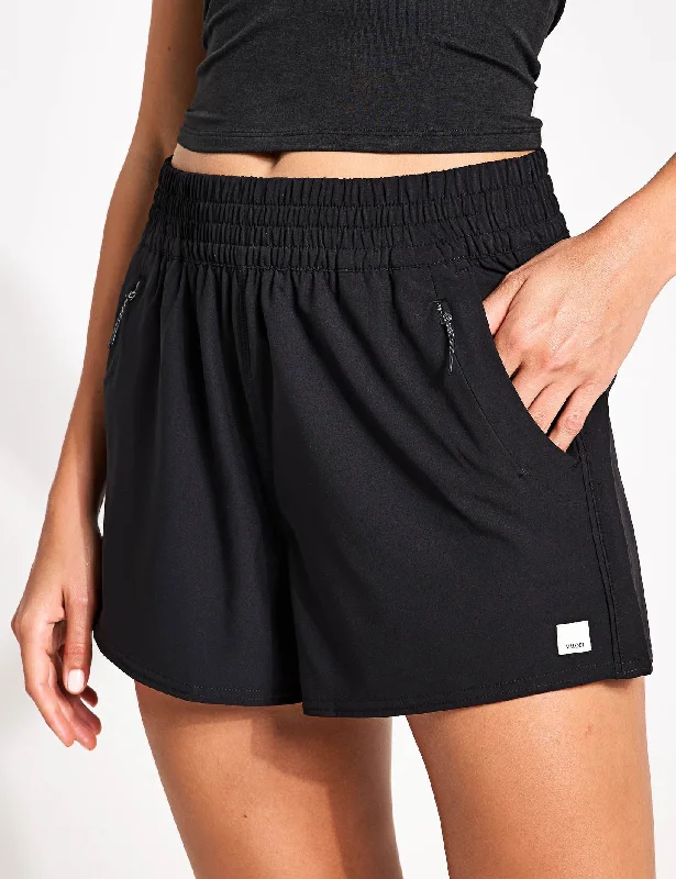 Yoga Shorts for Comfortable Stretching -Dash Short 2.0 - Black
