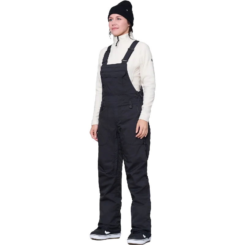 Comfortable Leggings for Yoga -Women's Black Magic Insulated Bib