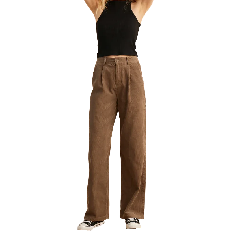 Yoga Pants for Better Range of Motion -Women's Charter Corduroy Pant