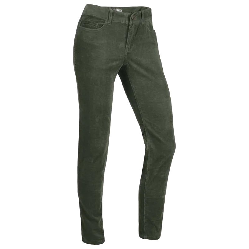 Workout Yoga Pants -Women's Crest Cord Pant - Slim