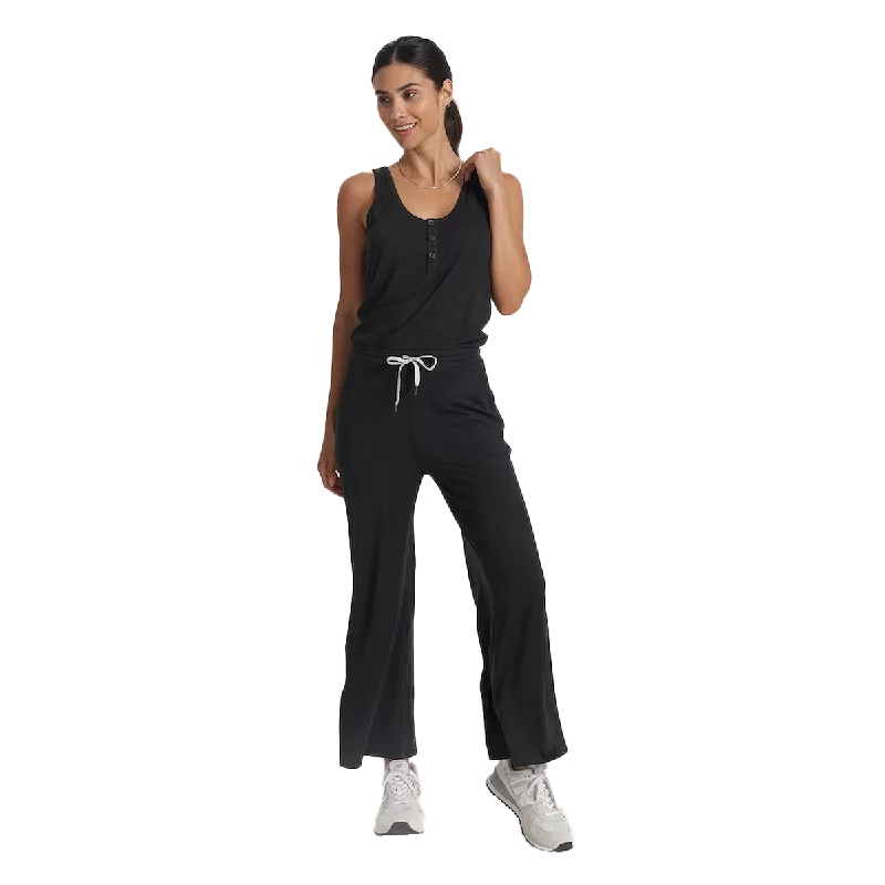 Breathable Full-Length Yoga Pants -Women's Falls Jumpsuit