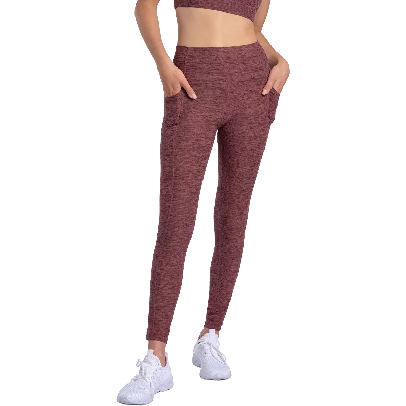 Yoga Pants with Built-In Control -Women's Half Moon Leggings