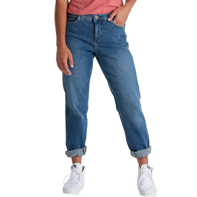 Quick Dry Yoga Pants -Women's Kontour Boyfriend Denim