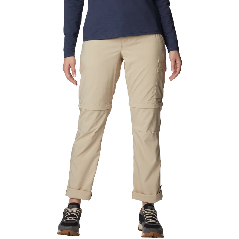 Stretchable Yoga Pants for All Practices -Women's Silver Ridge Utility Convertible Pant