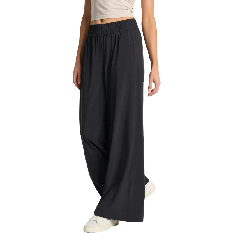 Women's High-Waisted Yoga Pants -Women's Villa Wideleg