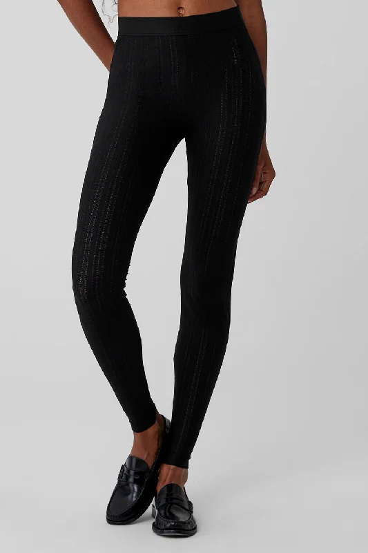 Women's Yoga Pants for Flexibility -High-Waist Euphoria Legging - Black