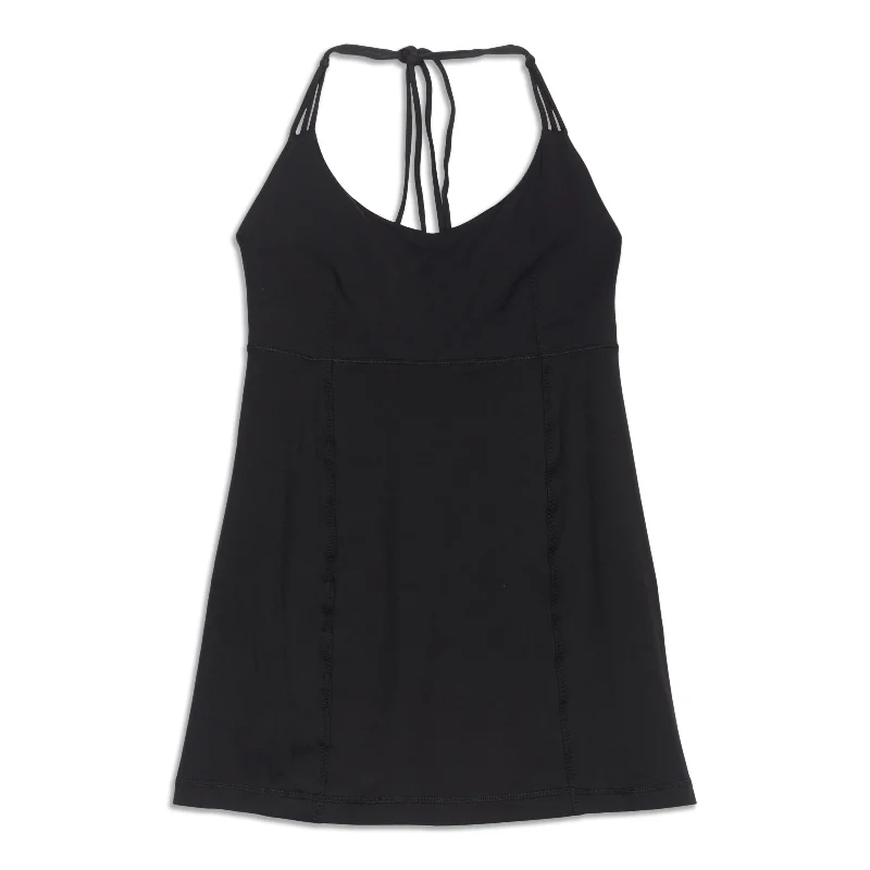 Fitted Yoga Tops for Yoga Class -Wandering Yogi Halter Top - Resale