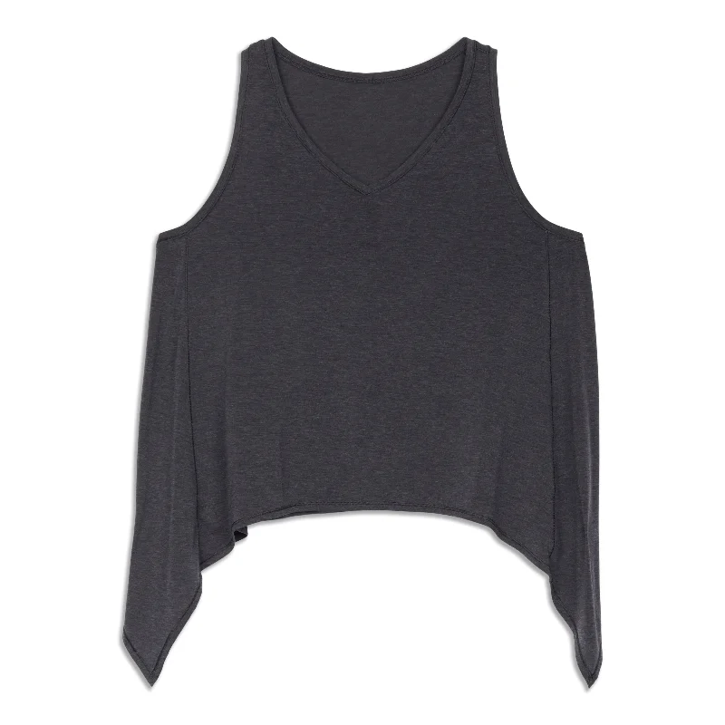 Yoga Tops for Relaxed Yoga and Poses -Watch Me Flip Tank Top - Resale