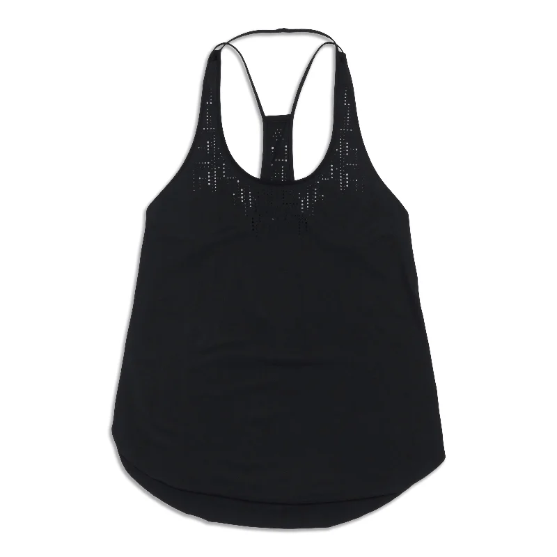 Yoga Tops for Deep Flexibility -Water Bound Tank Top - Resale