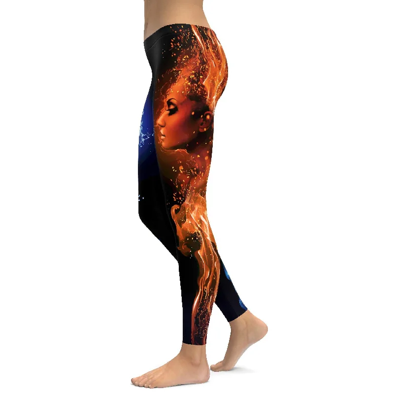 Premium Yoga Pants for Comfort -Waterboy & Firegirl Leggings