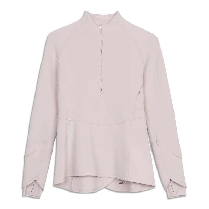 Yoga Tops for Comfortable and Flexible Movement -Weather Or Not Half-Zip - Resale