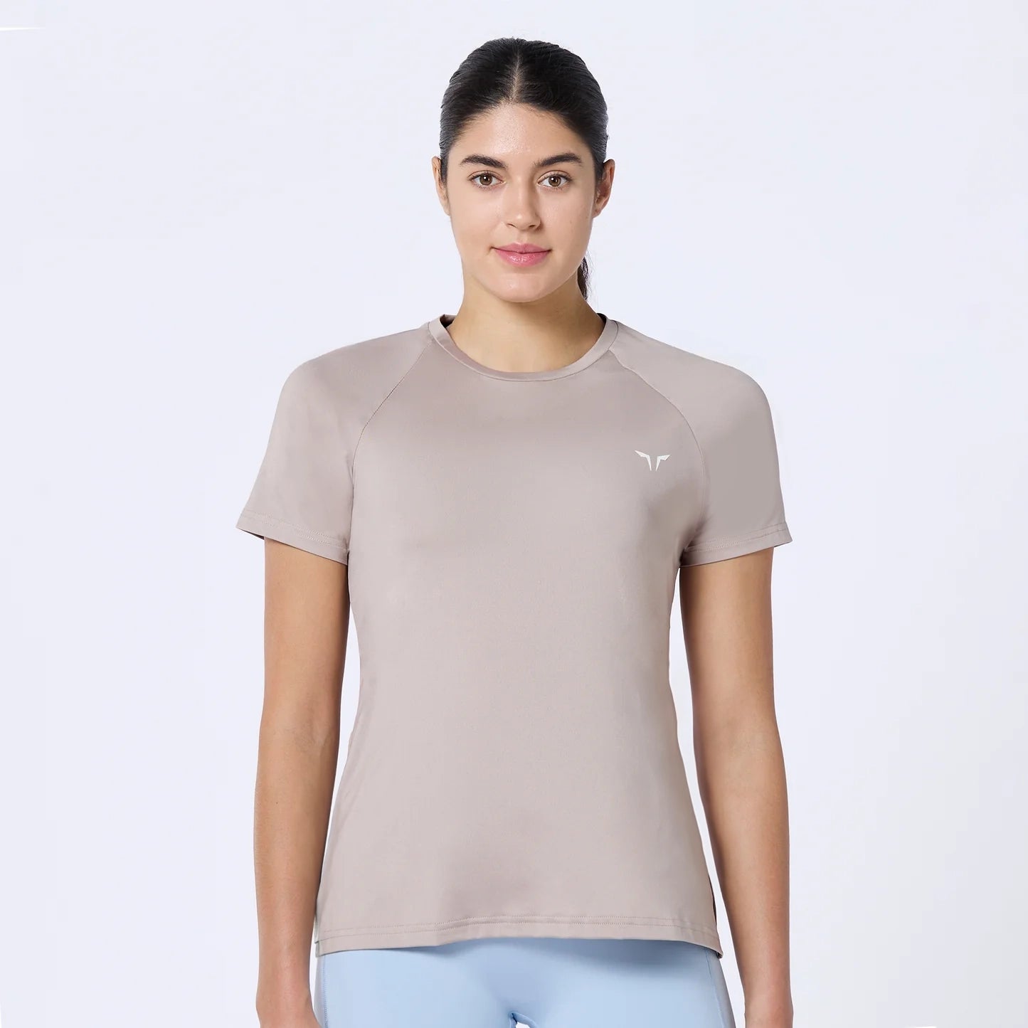 Yoga Tops for Yoga and Exercise Classes -Weightless Tee - Cobblestone