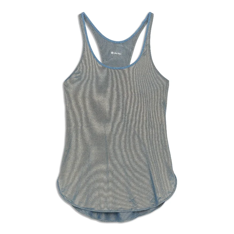 Yoga Tops for Relaxing Flexibility -What The Sport Tank Top - Resale