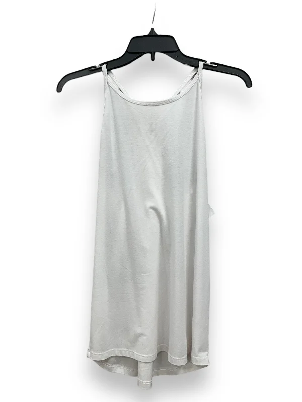 Women's Yoga Tops with Breathable Materials -White Athletic Tank Top Athleta, Size S