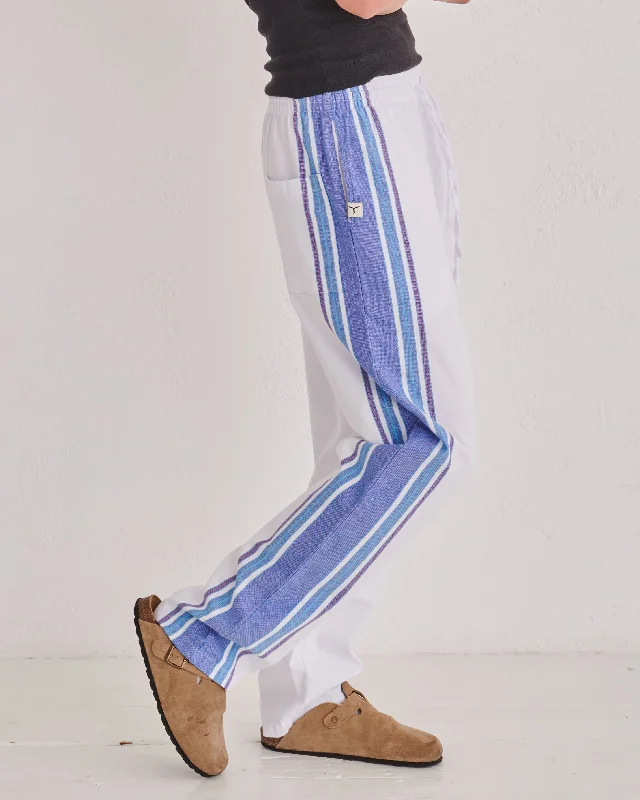 Yoga Pants for Home Practice -White Classic Lounge Pants