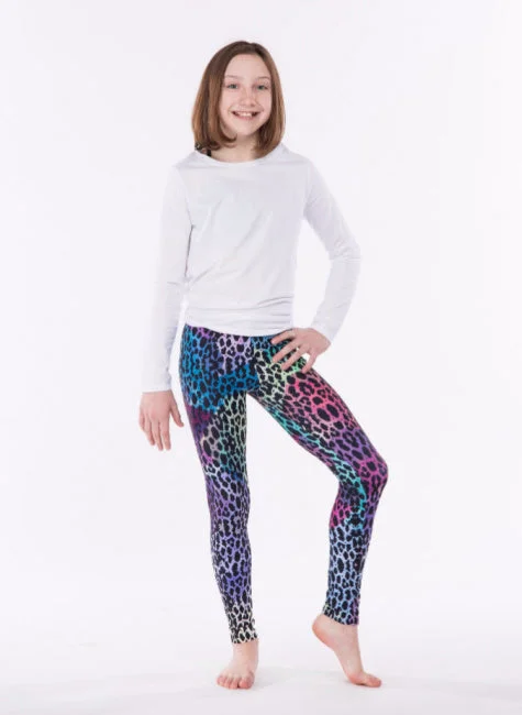 Flexible Yoga Pants for Smooth Poses -Wild Side Kids Pants