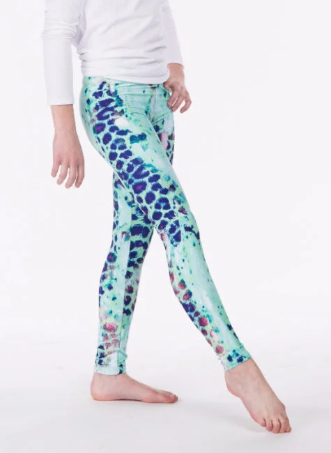 High-Waisted Yoga Pants for Comfort and Fit -Wild Thing Kids Pants