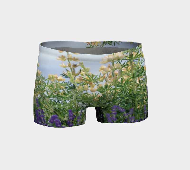 Yoga Shorts for Women’s Flexibility Training -Wildflowers Workout Shorts