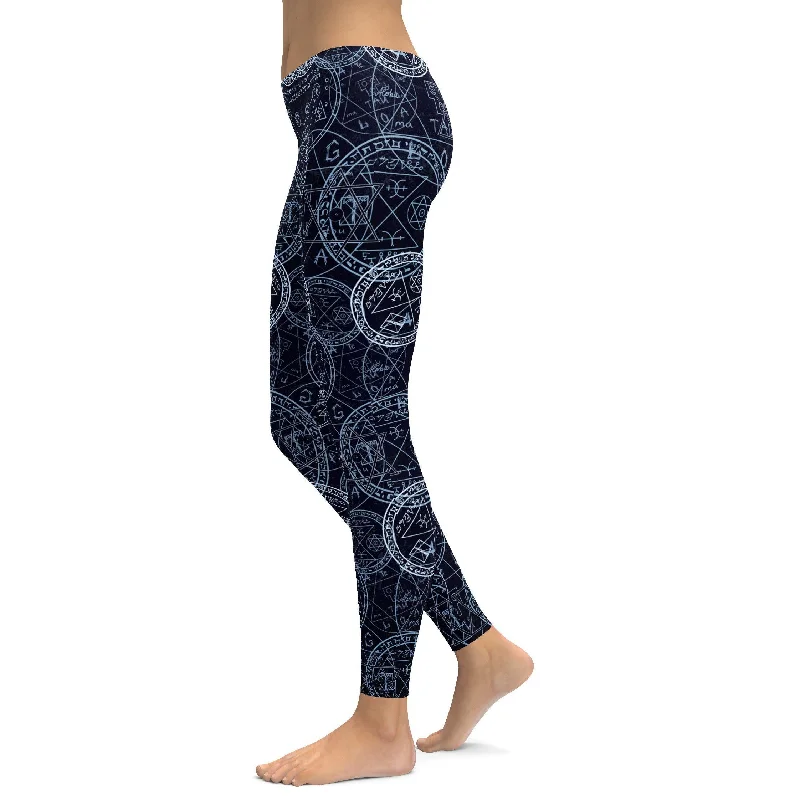 Compression Yoga Pants -Witchcraft Leggings