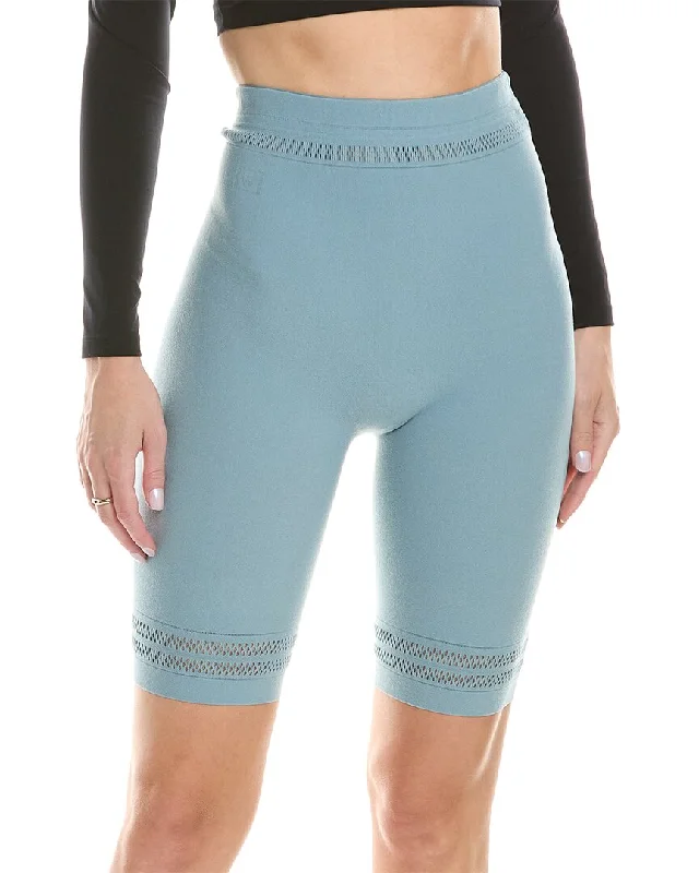 Yoga Shorts for Women’s Daily Use -Wolford Net Lines Biker Short