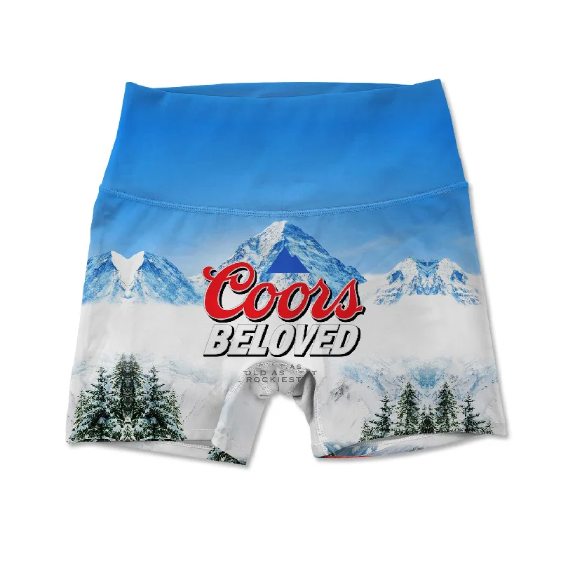Premium Yoga Shorts for Flexibility and Stretch -Women's Active Shorts - Coors Beloved