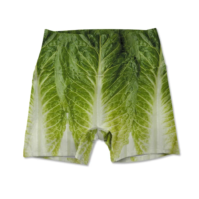 Performance Yoga Shorts for Intense Practice -Women's Active Shorts - Lettuce